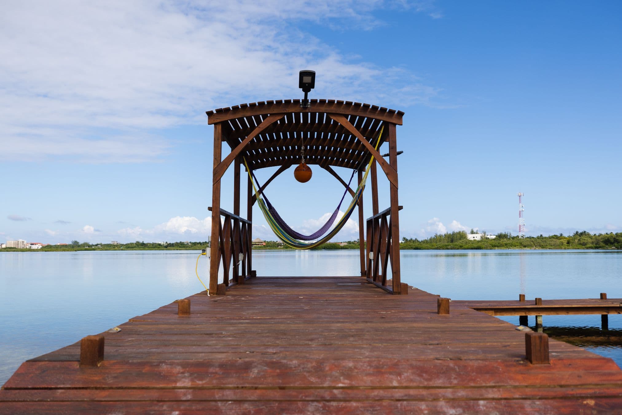 Resort deck and walkway